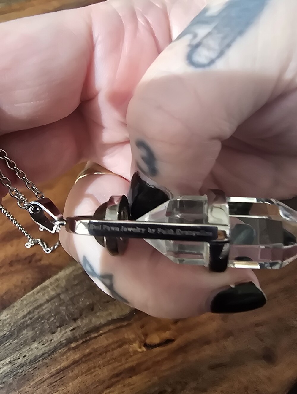Discontinued Evil Pawn Jewelry Smoky Quartz Generator Necklace - Picture 10 of 10